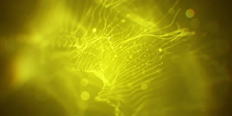 Abstract background with moving and flicker particles. On beatiful relaxing Back Stock Footage 172466247