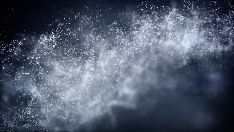 Abstract background of moving and flicker particles Stock Footage 280101118