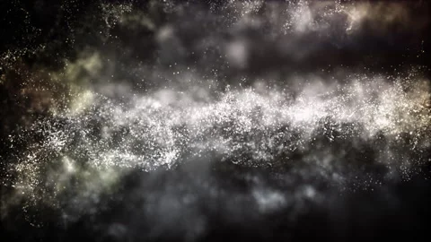 Abstract background of moving and flicker particles Stock Footage 289786245