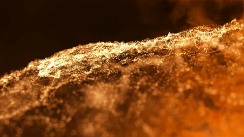 Abstract background with moving and flickering floating particles. Stock Footage 108360372