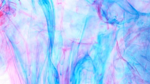 An abstract background of moving blue and pink dye ink under the water Stock Footage 114061557