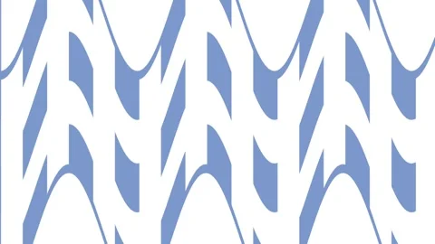 An abstract background with a moving blue and white geometric pattern. Stock Footage 319390088