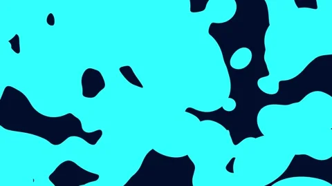 Abstract background of moving blue liquid on a dark blue background. Looped Stock Footage 321638561