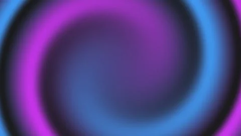 Abstract background with moving blurred concentric rings of blue and pink. Stock Footage 335197958