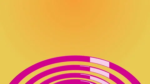 Abstract background with moving circles. Seamless looped video Stock Footage 121553187