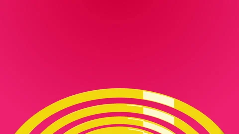 Abstract background with moving circles. Seamless looped video Stock Footage 121553469