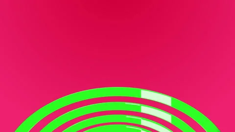 Abstract background with moving circles. Seamless looped video Stock Footage 121553483