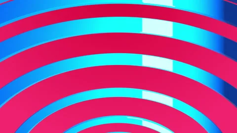 Abstract background with moving circles. Seamless looped video Stock Footage 121553533