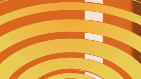 Abstract background with moving circles. Seamless looped video Stock Footage 121553670