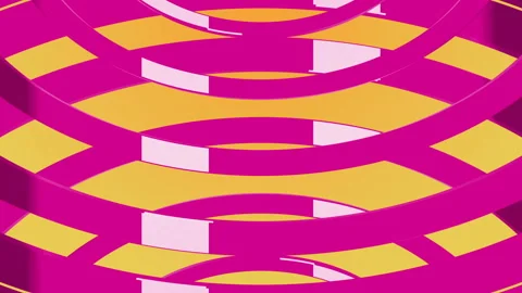 Abstract background with moving circles. Seamless looped video Stock Footage 121655434