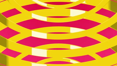 Abstract background with moving circles. Seamless looped video Stock Footage 121655470