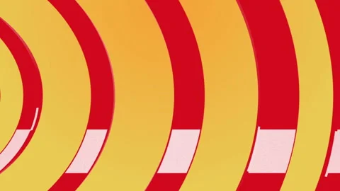 Abstract background with moving circles. Seamless looped video Stock Footage 121655492