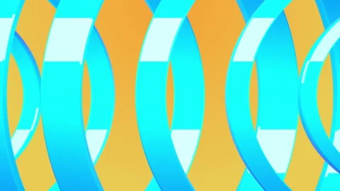 Abstract background with moving circles. Seamless looped video Stock Footage 121655592