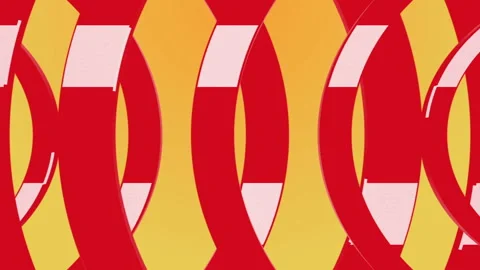 Abstract background with moving circles. Seamless looped video Stock Footage 121655594