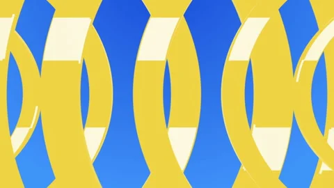 Abstract background with moving circles. Seamless looped video Stock Footage 121655632