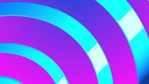 Abstract background with moving circles. Seamless looped video Stock Footage 121655669