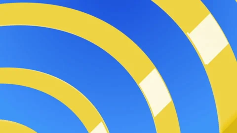 Abstract background with moving circles. Seamless looped video Stock Footage 121655685