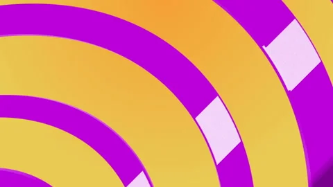 Abstract background with moving circles. Seamless looped video Stock Footage 121655711
