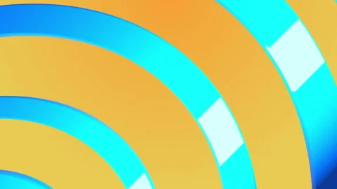 Abstract background with moving circles. Seamless looped video Stock Footage 121655722