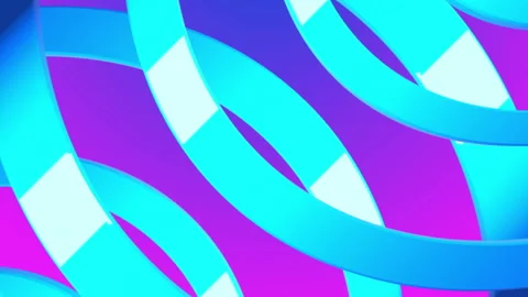 Abstract background with moving circles. Seamless looped video Stock Footage 121692239