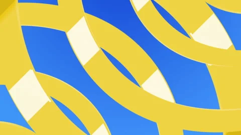 Abstract background with moving circles. Seamless looped video Stock Footage 121692258