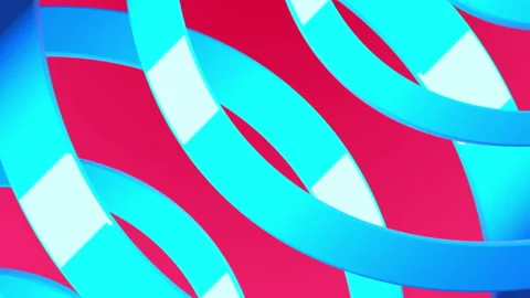 Abstract background with moving circles. Seamless looped video 스톡 동영상 121692353