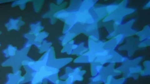 Abstract background of moving colored glowing stars Stock Footage 71222440