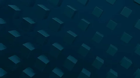 Abstract background with moving cubes. Stock Footage 128312153
