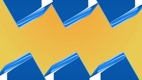 Abstract background with moving cubes. Seamless looped video 스톡 동영상 121699482