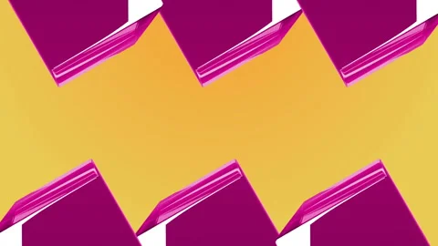 Abstract background with moving cubes. Seamless looped video 스톡 동영상 121699508