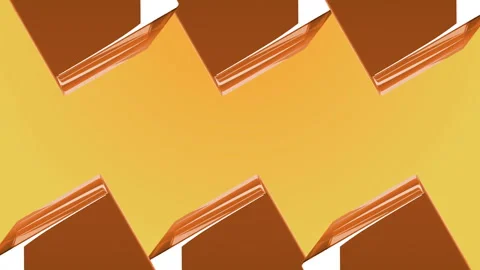 Abstract background with moving cubes. Seamless looped video Stock-Footage 121699520