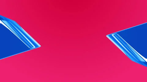 Abstract background with moving cubes. Seamless looped video Video stock 121699559