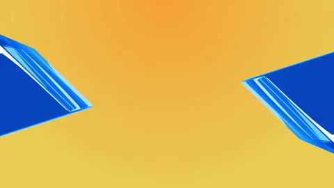 Abstract background with moving cubes. Seamless looped video Stock Footage 121699566