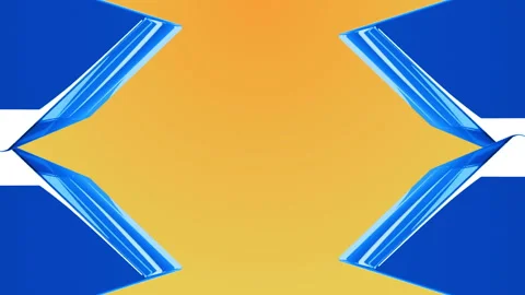 Abstract background with moving cubes. Seamless looped video Stock Footage 121699699