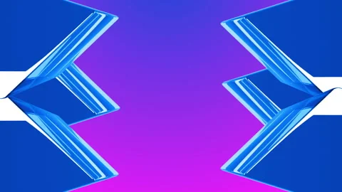 Abstract background with moving cubes. Seamless looped video Vídeo Stock 121699794