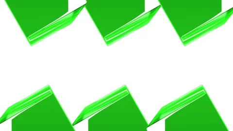 Abstract background with moving cubes. Seamless looped video Video stock 121700993