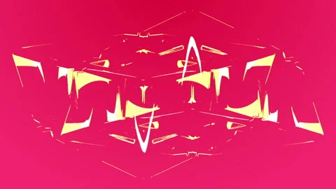 Abstract background with moving cubes. Seamless looped video Stock Footage 121736281