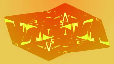 Abstract background with moving cubes. Seamless looped video 動画素材 121736347