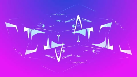 Abstract background with moving cubes. Seamless looped video Stock Footage 121736403