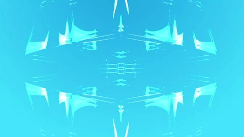 Abstract background with moving cubes. Seamless looped video 動画素材 121736424