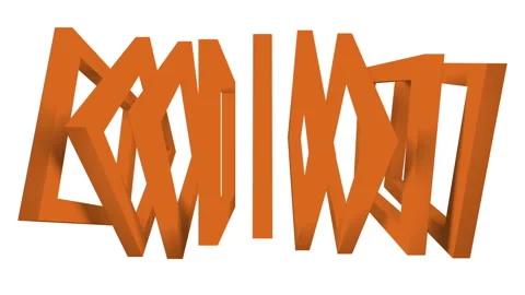 Abstract background with moving cubes. Seamless looped video Stock Footage 121943525