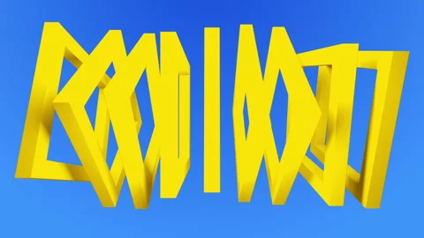 Abstract background with moving cubes. Seamless looped video Stock Footage 121943553