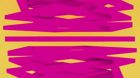 Abstract background with moving cubes. Seamless looped video Stock Footage 121944074