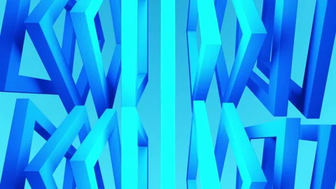 Abstract background with moving cubes. Seamless looped video Stock Footage 121944359