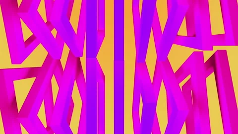 Abstract background with moving cubes. Seamless looped video Stock Footage 121944808