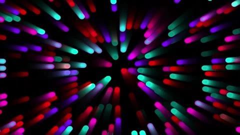 Abstract background moving like disco lights with colorful lights Stock Footage 308948846