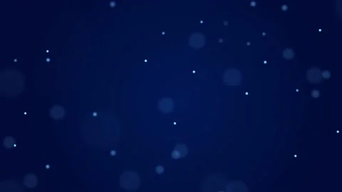 Abstract background of moving dots in space. Data exchange. 3D seamless loop. Stock Footage 156209901