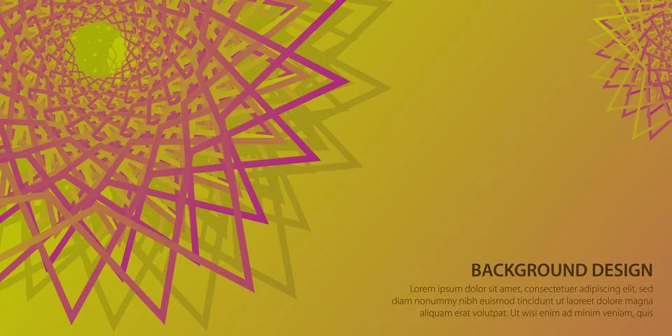 Abstract background with moving geometric shape effect. Vector Illustration E Stock Illustration