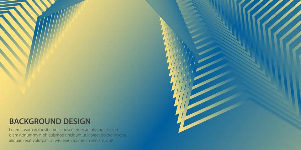 Abstract background with moving geometric shape effect. Vector Illustration E Illustration