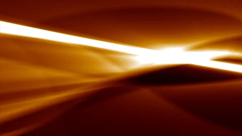 Abstract background with moving glowing curves, seamless loop Stock Footage 124379353